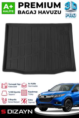 S-Dizayn Honda HR-V 3D Pro Bagaj Havuzu 2020 Üzeri A+ Kalite