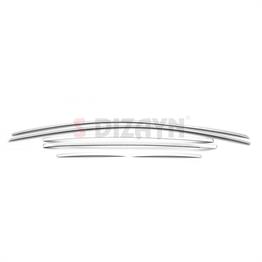 S-Dizayn Hyundai Bayon Krom Cam Üst Çıtası 6 Prç. 2021 Üzeri