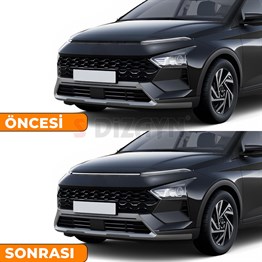 S-Dizayn Hyundai Bayon Makyajlı Krom Ön Panjur 2024 Üzeri A+ Kalite