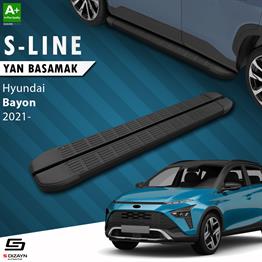 Hyundai Bayon S-Line Siyah Yan Basamak 173 Cm 2021 Üzeri A+ Kalite