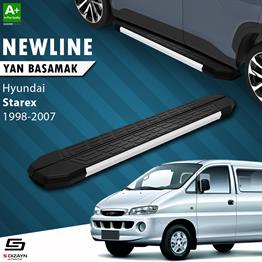 S-Dizayn Hyundai H-1 Starex NewLine Aluminyum Yan Basamak 193 Cm 1998-2007 A+ Kalite