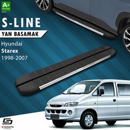 Hyundai H-1 Starex Uzun Şase S-Line Krom Yan Basamak 213 Cm 1998-2007 A+ Kalite