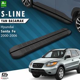 Hyundai Santa Fe S-Line Siyah Yan Basamak 163 Cm 2000-2006 A+ Kalite