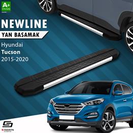 S-Dizayn Hyundai Tucson 3 NewLine Krom Yan Basamak 173 Cm 2015-2020 A+ Kalite