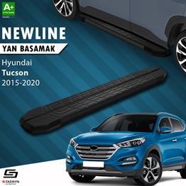 S-Dizayn Hyundai Tucson 3 NewLine Siyah Yan Basamak 173 Cm 2015-2020 A+ Kalite