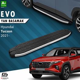 S-Dizayn Hyundai Tucson 4 Evo Krom Yan Basamak 173 Cm 2021 Üzeri A+ Kalite