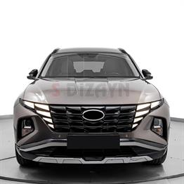 S-Dizayn Hyundai Tucson Ön ve Arka Tampon Koruma Difüzör Seti 2021-2024 A+ Kalite