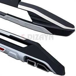 S-Dizayn Hyundai Tucson Ön ve Arka Tampon Koruma Difüzör Seti 2021-2024 A+ Kalite