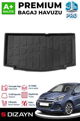 S-Dizayn Hyundai i10 3D Pro Bagaj Havuzu 2019 Üzeri A+ Kalite