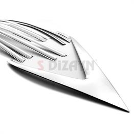 S-Dizayn Hyundai i20 Krom Cam Çerçevesi 14 Prç. 2020 Üzeri A+ Kalite