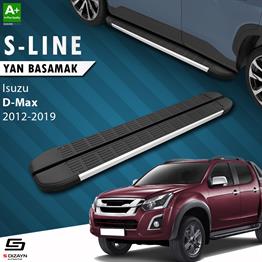 S-Dizayn Isuzu D-Max 2 S-Line Aluminyum Yan Basamak 203 Cm 2012-2019 A+ Kalite