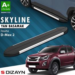 Isuzu D-Max 2 Skyline Aluminyum Yan Basamak 203 Cm 2012-2019 A+ Kalite