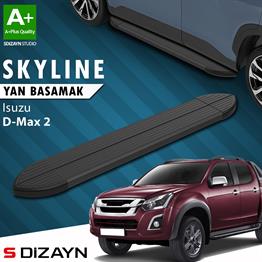 Isuzu D-Max 2 Skyline Siyah Yan Basamak 203 Cm 2012-2019 A+ Kalite