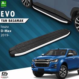S-Dizayn Isuzu D-Max 3 Evo Aluminyum Yan Basamak 203 Cm 2019 Üzeri A+ Kalite