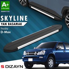 Isuzu D-Max Skyline Aluminyum Yan Basamak 203 Cm 2007-2012 A+ Kalite