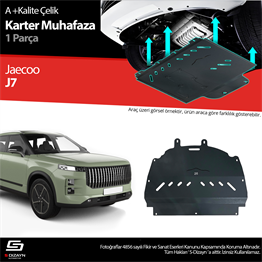 S-Dizayn Jaecoo J7 Çelik Karter Muhafaza Koruma 2023 Üzeri A+ Kalite