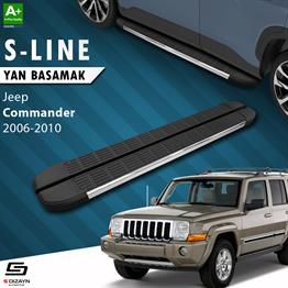 S-Dizayn Jeep Commander S-Line Krom Yan Basamak 173 Cm 2006-2010 A+ Kalite