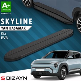 S-Dizayn Kia EV3 Skyline Siyah Yan Basamak 183 Cm 2025 Üzeri A+ Kalite