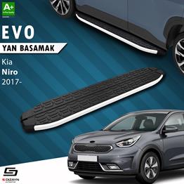 S-Dizayn Kia Niro Evo Aluminyum Yan Basamak 183 Cm 2017 Üzeri A+ Kalite