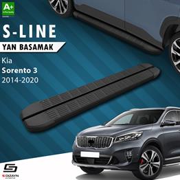 Kia Sorento 3 S-Line Siyah Yan Basamak 183 Cm 2014-2020 A+ Kalite