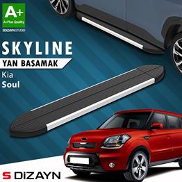 Kia Soul Skyline Aluminyum Yan Basamak 173 Cm 2009-2014 A+ Kalite