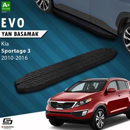 S-Dizayn Kia Sportage 3 Evo Siyah Yan Basamak 173 Cm 2010-2016 A+ Kalite