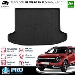 S-Dizayn Kia Sportage 3D Pro Bagaj Havuzu 2022 Üzeri A+ Kalite