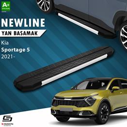 S-Dizayn Kia Sportage 5 NewLine Aluminyum Yan Basamak 173 Cm 2021 Üzeri A+ Kalite