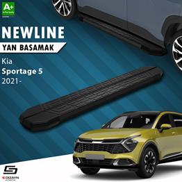 S-Dizayn Kia Sportage 5 NewLine Siyah Yan Basamak 173 Cm 2021 Üzeri A+ Kalite