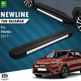 S-Dizayn Kia Stonic NewLine Aluminyum Yan Basamak 173 Cm 2017 Üzeri A+ Kalite