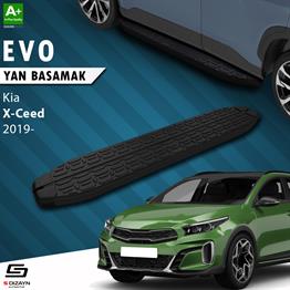 S-Dizayn Kia XCeed Evo Siyah Yan Basamak 183 Cm 2019 Üzeri A+ Kalite