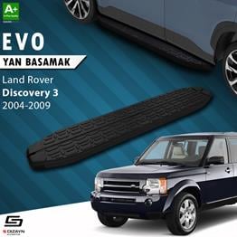 S-Dizayn Land Rover Discovery 3 Evo Siyah Yan Basamak 193 Cm 2004-2009 A+ Kalite