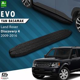 S-Dizayn Land Rover Discovery 4 Evo Siyah Yan Basamak 193 Cm 2009-2016 A+ Kalite