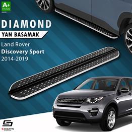 S-Dizayn Land Rover Discovery Sport Diamond Krom Yan Basamak 183 Cm 2014-2019 A+ Kalite
