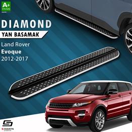 S-Dizayn Land Rover Range Rover Evoque Diamond Krom Yan Basamak 173 Cm 2012-2017 A+ Kalite