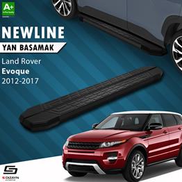 S-Dizayn Land Rover Range Rover Evoque NewLine Siyah Yan Basamak 173 Cm 2012-2017 A+ Kalite