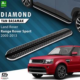 S-Dizayn Land Rover Range Rover Sport Diamond Krom Yan Basamak 183 Cm 2005-2013 A+ Kalite