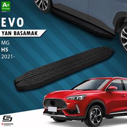 S-Dizayn MG HS Evo Siyah Yan Basamak 183 Cm 2021-2024 A+ Kalite