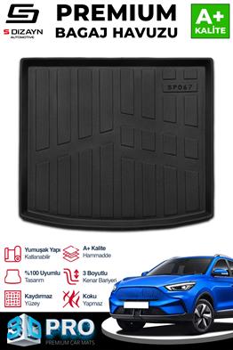 S-Dizayn MG ZS Elektrikli 3D Pro Bagaj Havuzu 2021-2024 A+ Kalite