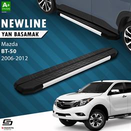 S-Dizayn Mazda BT-50 Pick-Up NewLine Aluminyum Yan Basamak 193 Cm 2006-2012 A+ Kalite