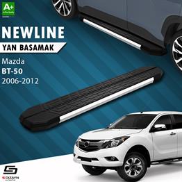 S-Dizayn Mazda BT-50 Pick-Up NewLine Krom Yan Basamak 193 Cm 2006-2012 A+ Kalite