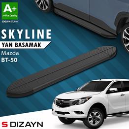 Mazda BT-50 Pick-Up Skyline Siyah Yan Basamak 193 Cm 2006-2012 A+ Kalite