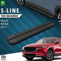 S-Dizayn Mazda CX-5 2 S-Line Siyah Yan Basamak 183 Cm 2017 Üzeri A+ Kalite