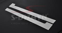 S-Dizayn Mercedes Citan Krom Sürgülü Kapı Çıtası 2 Prç 2013-2021