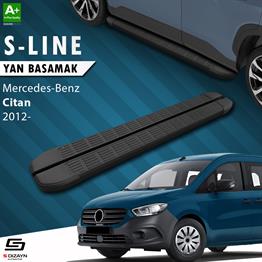 Mercedes Citan S-Line Siyah Yan Basamak 193 Cm 2012-2021 A+ Kalite