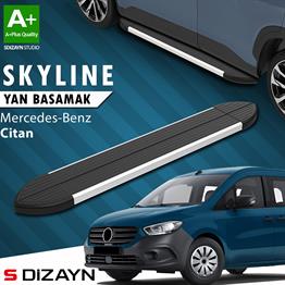 Mercedes Citan Skyline Aluminyum Yan Basamak 193 Cm 2012-2021 A+ Kalite