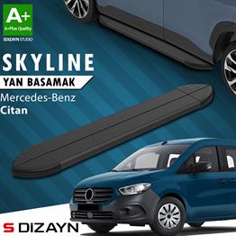 Mercedes Citan Skyline Siyah Yan Basamak 193 Cm 2012-2021 A+ Kalite