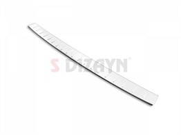 S-Dizayn Mercedes E Class W211 Krom Arka Tampon Eşiği 2003-2009 A+ Kalite