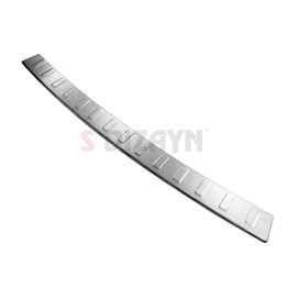 S-Dizayn Mercedes GLC X253 Krom Arka Tampon Eşiği 2015-2019