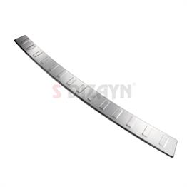 S-Dizayn Mercedes GLC X253 Krom Arka Tampon Eşiği 2015-2019